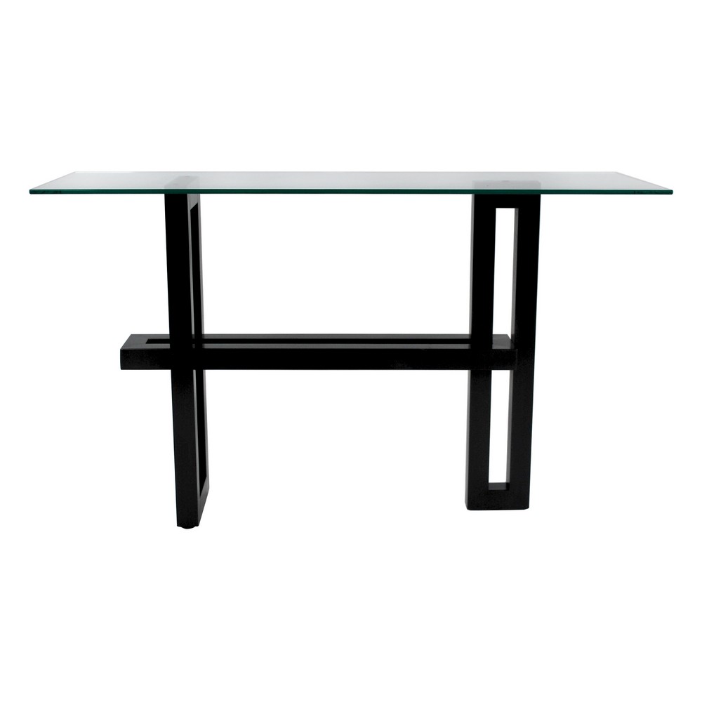nuovo console table - charcoal