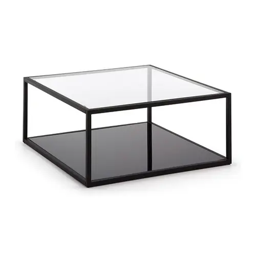 samara coffee table 80cm - black