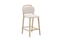 salara stool – beige chenille 