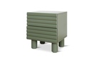 lena bedside table 48cm - green
