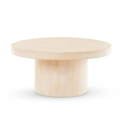 stona coffee table - whitewash