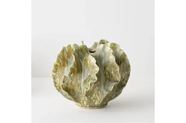 salento vase 23cm - kelp
