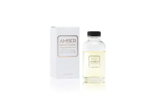 [WCR144A] crystal diffuser refill - amber mahogany