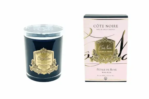 [CGG45007] gold badge 450g candle - rose petal