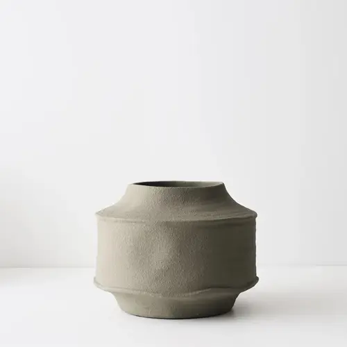 [FI11150OL] circo pot 25cm - olive