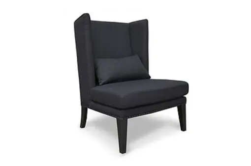 [CLC2042-CA] zimmer lounge chair – black 