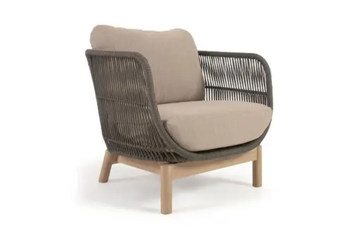 [YG0193J19] tavira outdoor armchair – coffee 