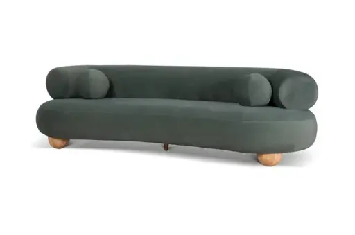 [CLC10265-CA] cameron 3 seater sofa - burnt green