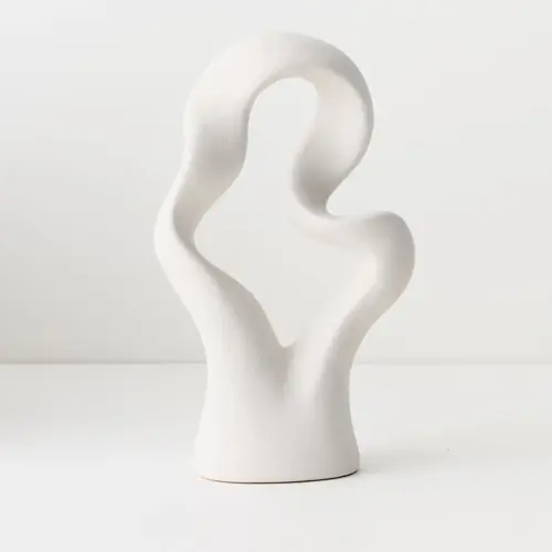 [FI11677WH] lipari object 24cm - white